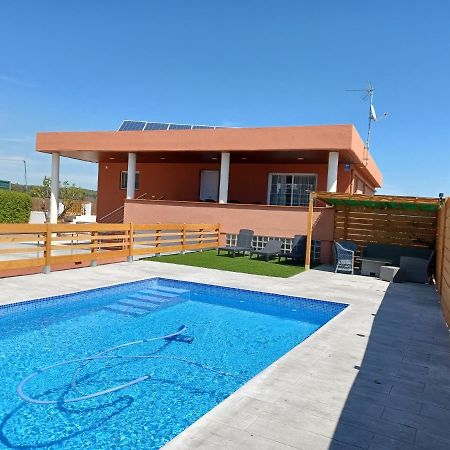赫罗纳Piscina De Sal Barbacoa Wifi, Parking Gratis, 3 Min Pga Casa El Roble别墅 外观 照片