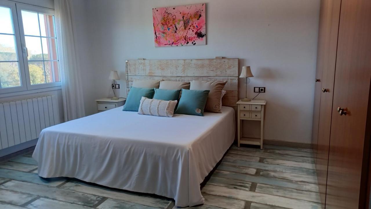 赫罗纳Piscina De Sal Barbacoa Wifi, Parking Gratis, 3 Min Pga Casa El Roble别墅 外观 照片