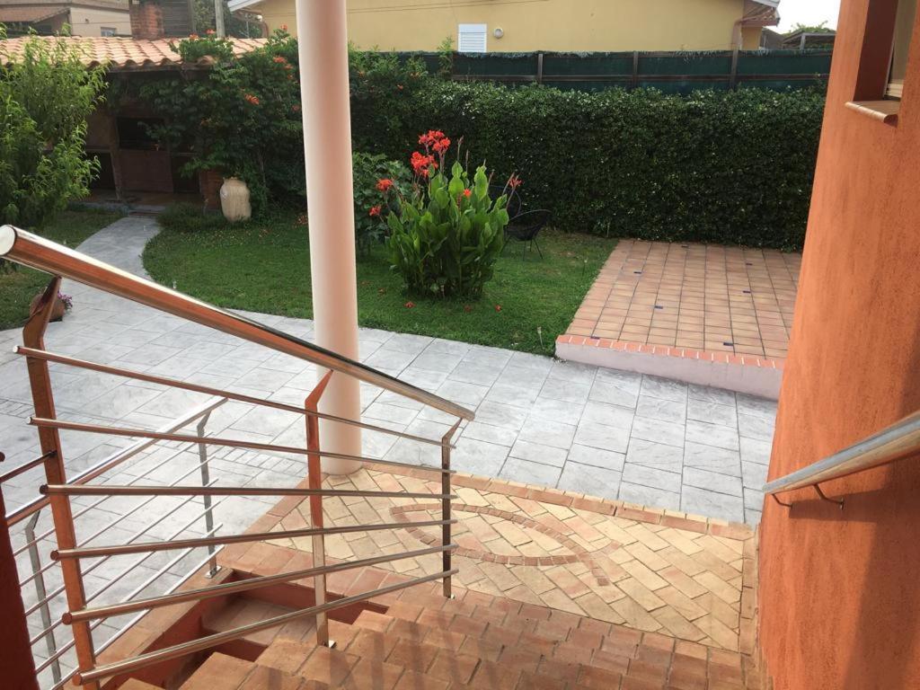 赫罗纳Piscina De Sal Barbacoa Wifi, Parking Gratis, 3 Min Pga Casa El Roble别墅 外观 照片