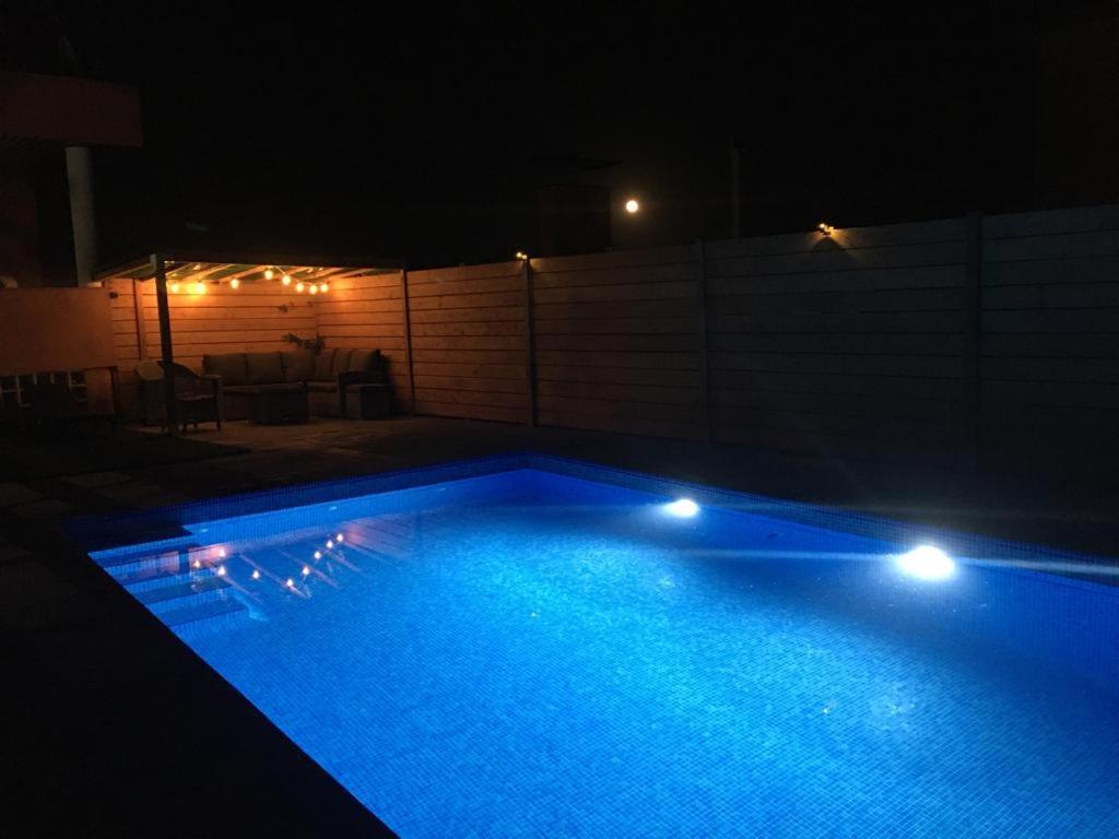 赫罗纳Piscina De Sal Barbacoa Wifi, Parking Gratis, 3 Min Pga Casa El Roble别墅 外观 照片