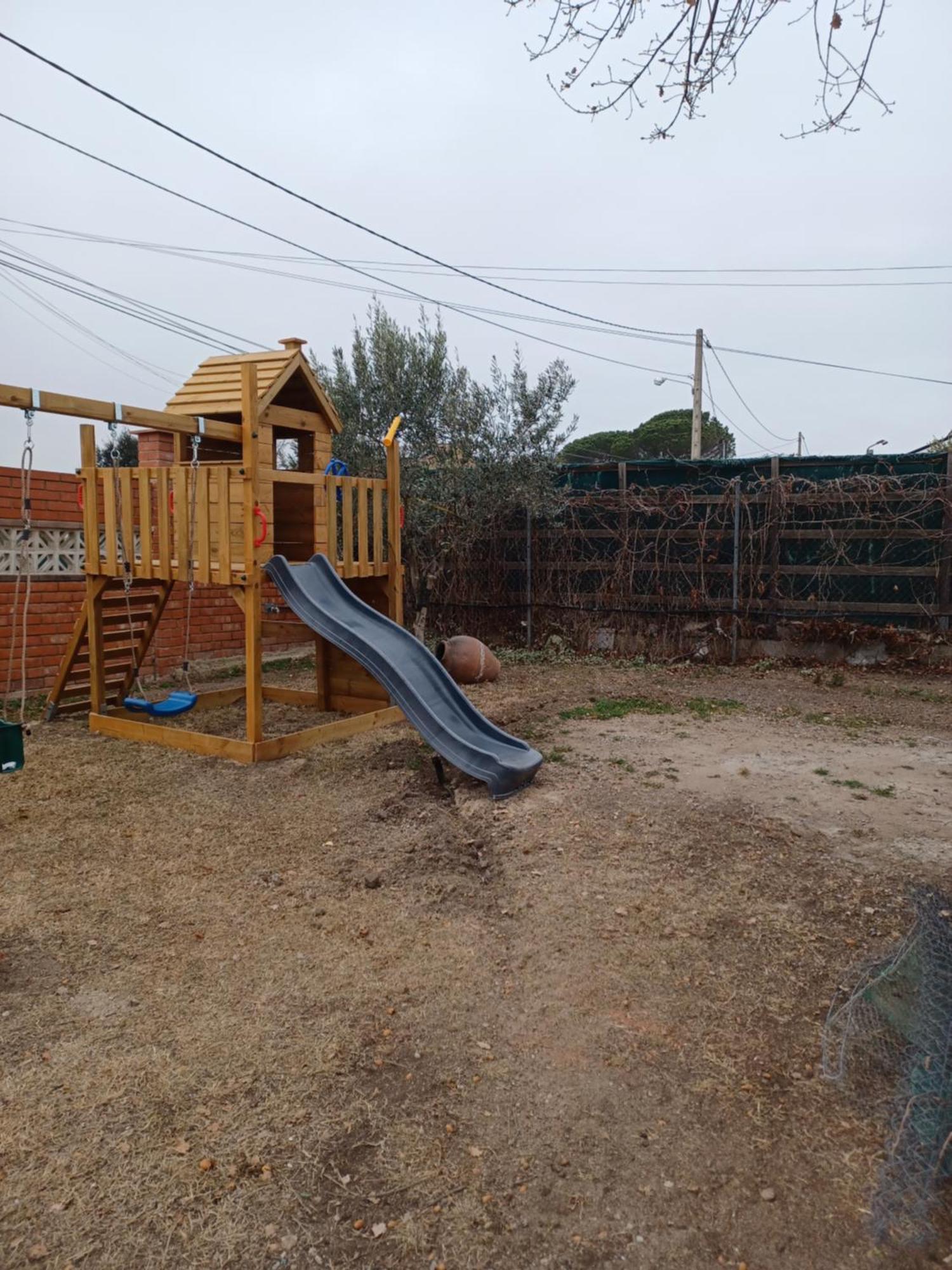 赫罗纳Piscina De Sal Barbacoa Wifi, Parking Gratis, 3 Min Pga Casa El Roble别墅 外观 照片